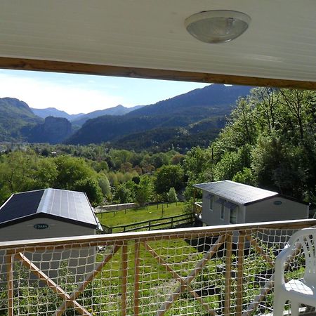 Camping Panoramique Du Verdon Castellane Exterior foto